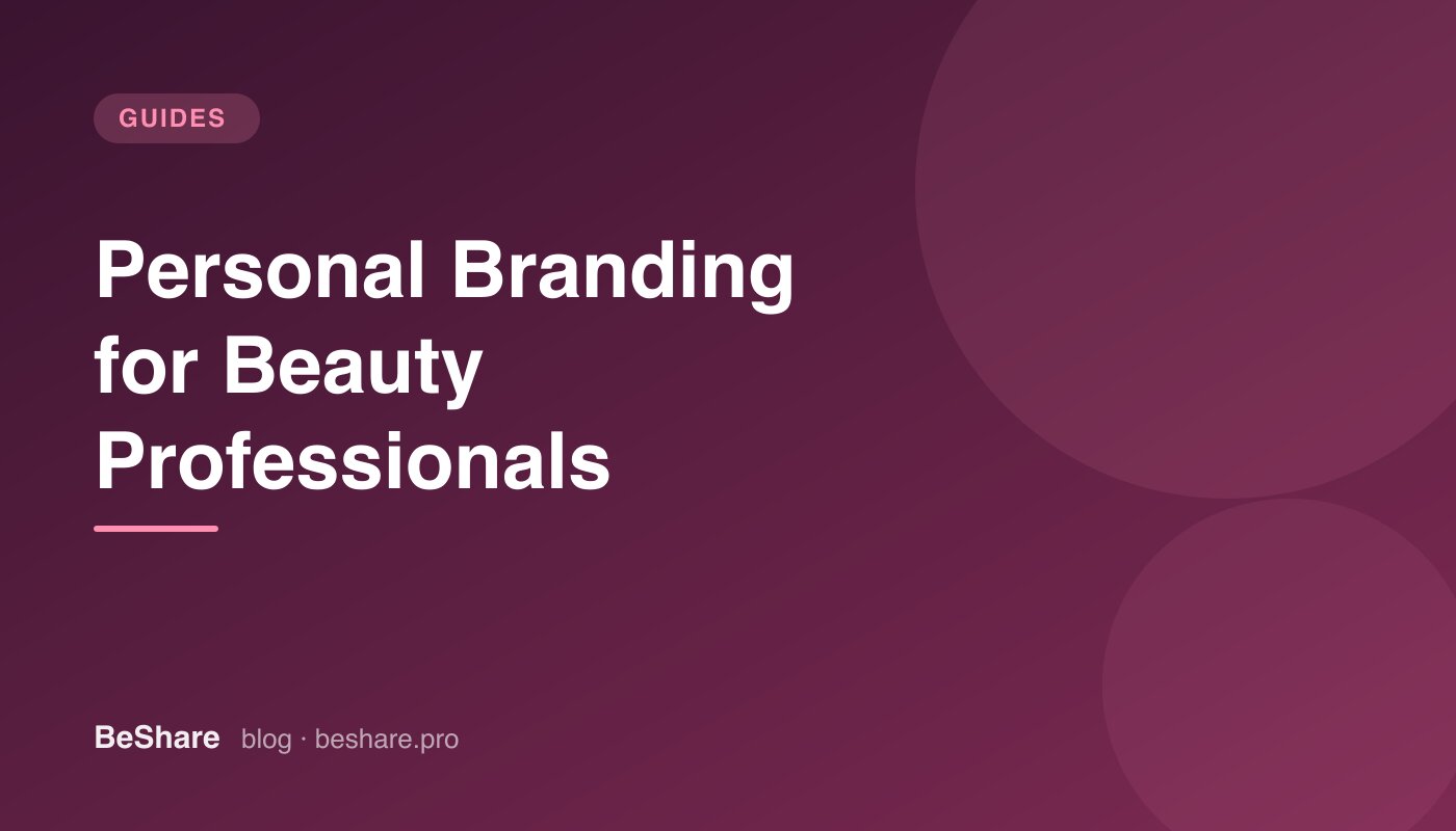 Personal Branding for Beauty Professionals