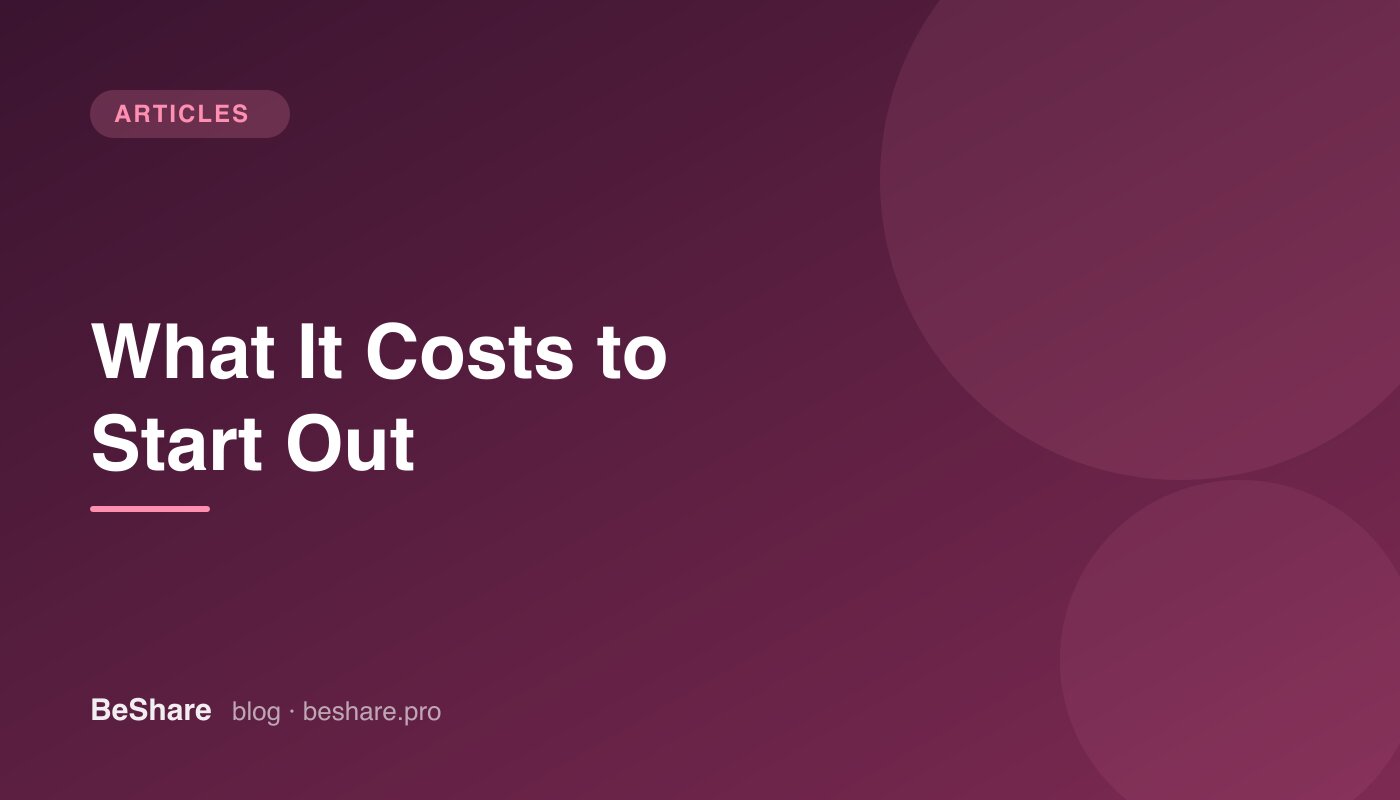 Cost to Start as an Independent Beauty Professional