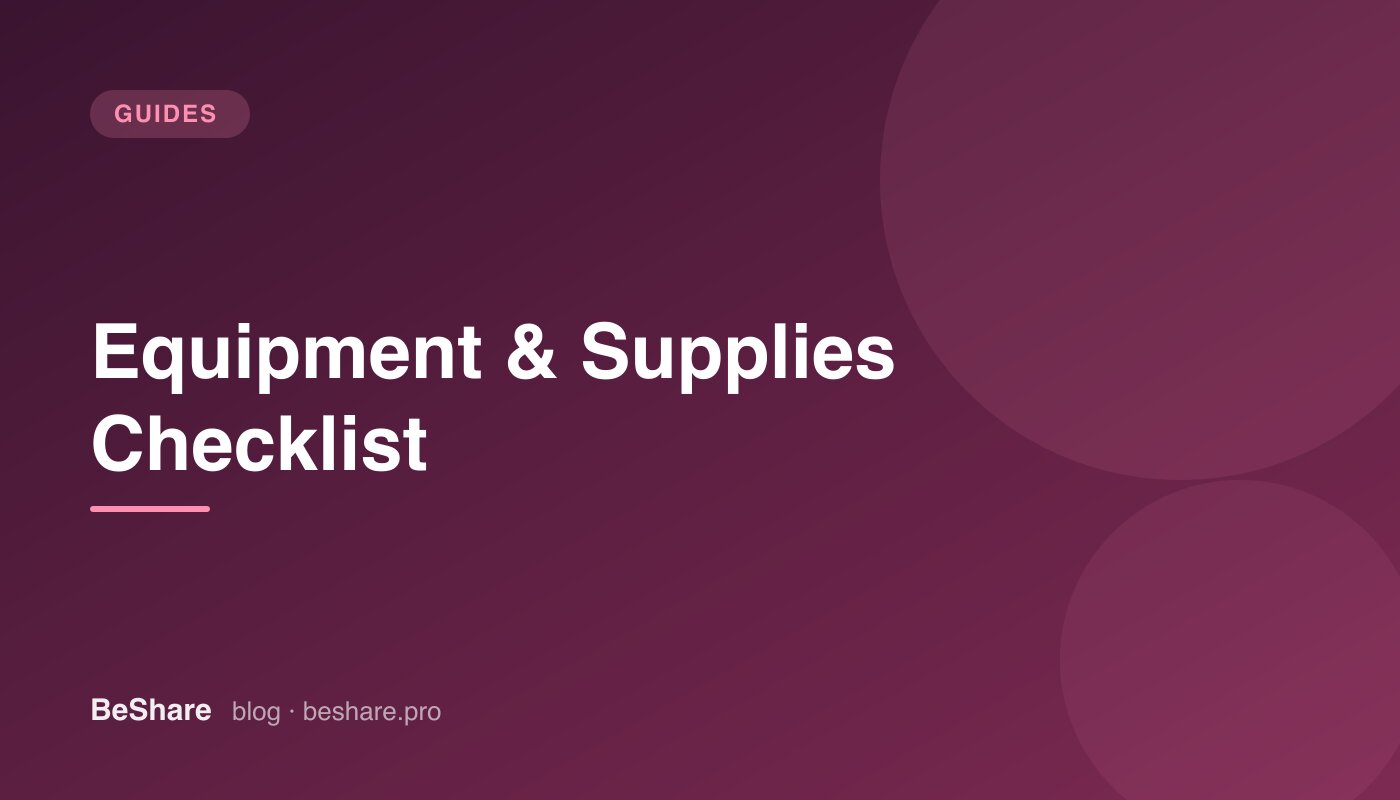 Beauty Professional Equipment and Supplies: Core Kit Guide